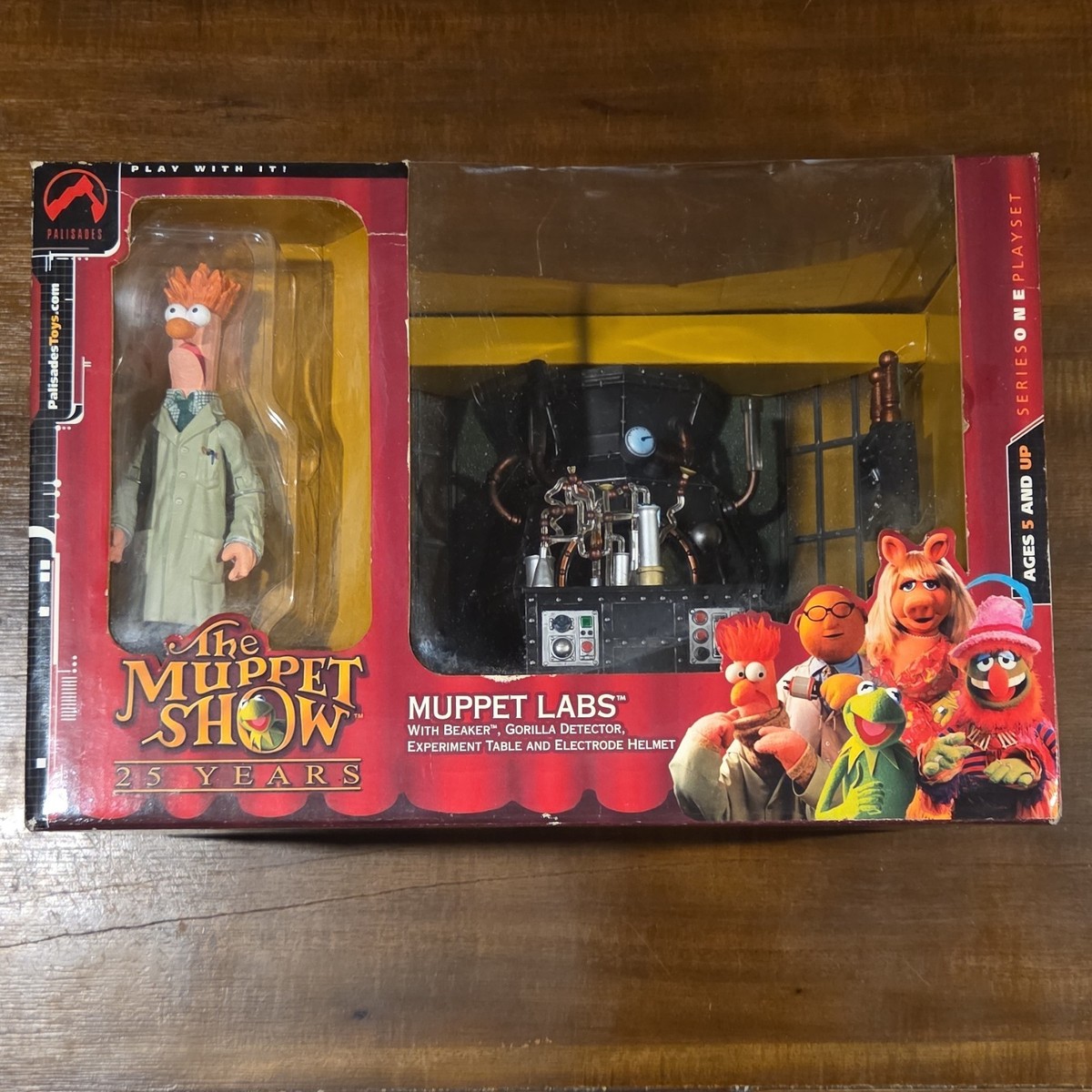 Palisades The Muppet Show 25 Years Muppet Labs Playset Beaker