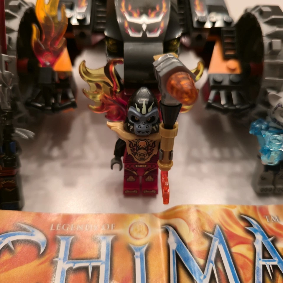 LEGO Chima 70222 Tormak’s Shadow Blazer w/ Instructions Almost Complete - Image 3 of 4