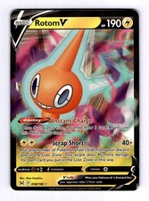 Rotom V Crown Zenith #45 (2023) Rare Holo V NM Pokemon