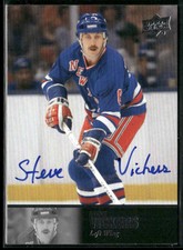 2020-21 SP Signature Edition Legends Steve Vickers Ultimate Legends Signatures
