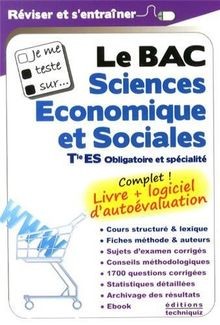 Je me teste sur... Le BAC Sciences Economiques et Social... | Buch | Zustand gut