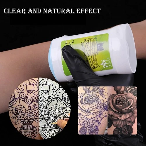 proamate Tattoo Transfer Cream Gel 1PCS Stencil image 4
