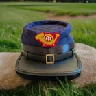 US American Civil War Federal Union Marine Corps Army Officers Kepi Hat Cap