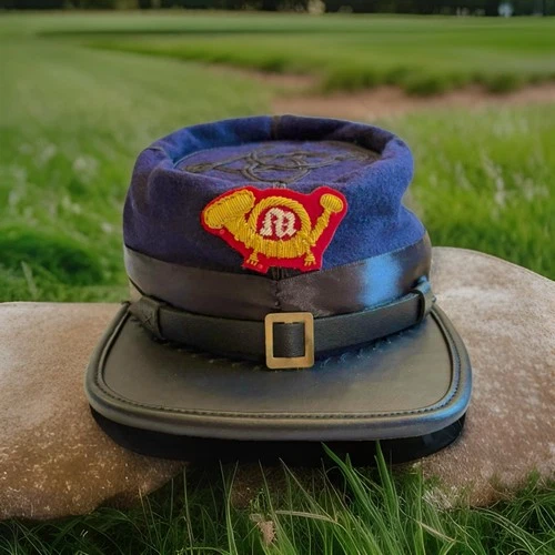 US American Civil War Federal Union Marine Corps Army Officers Kepi Hat Cap