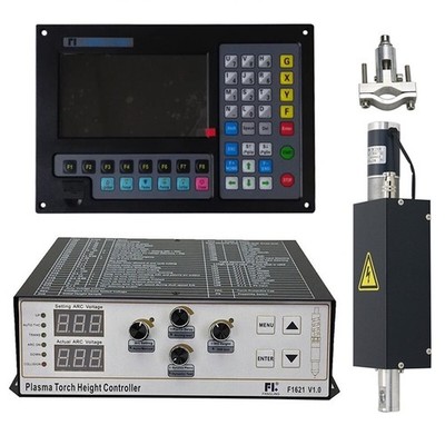 2-Axis F2100B CNC Controller+ F1621 Plasma THC+ Holder Lifter For Plasma Cutting