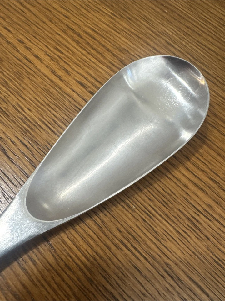 Tablespoon Serving Spoon Small Dansk ODIN Satin Stainless Germany 6 3/4" 6.75 - Image 2 of 4