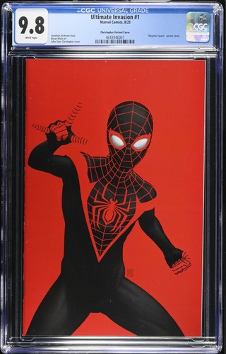 Ultimate Invasion #1 (Marvel Comics, 2023) CGC 9.8 Christopher Variant Cover