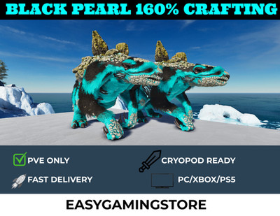  ARK Survival Ascended | PvE PC/XBOX/PS5 | Black Pearl & Dust Gacha 160% Craft