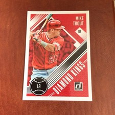 2018 Donruss - Mike Trout #13 - Diamond Kings
