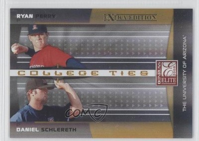 2008 Donruss Elite Extra Edition Gold 7/100 Daniel Schlereth Ryan Perry 0a1