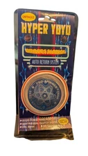 VINTAGE 1998 Hyper Yoyo Pro Spinner Professional Auto Return System BLUE