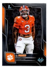 T.J. Parker 2025 Bowman University Chrome 1st Bowman #114 Clemson