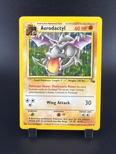 1999 Fossil Aerodactyl Holo Rare #1/62 on eBay