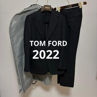 #ad TOM FORD Dark Color Suit Set Black Charcoal Elegant Tailored Jacket amp; Pants Use $2412.46