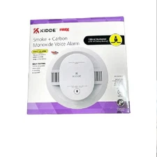 Kidde 900-CUAR-V Firex Hardwired Smoke & Carbon Monoxide Detector w/ Voice Alarm