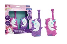 Lexibook, Unicorn, 3D Unicorn Walkie-Talkies, 550 Yards Range, 2 Pink/Purple