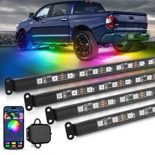16 Million Color Rgb Led Strip Under Car Tube Underglow Underbody Neon Light Kit 16 Million Color Rgb Led Strip Under Car Tube Underglow Underbody Neon Light Kit