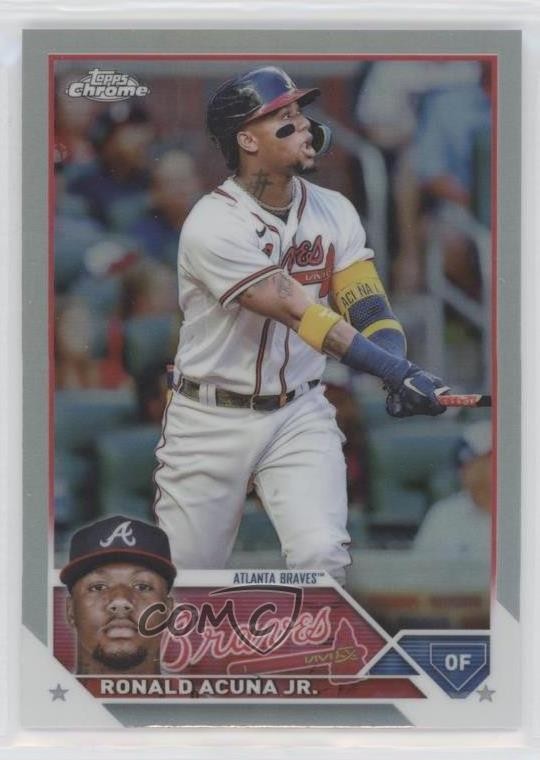 2023 Topps Chrome Refractor Ronald Acuna Jr Ronald Acuña Jr #39 0kf