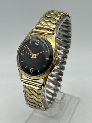 Anker Automatic 21 Jewels Armbanduhr 34mm - Schwarzes Zifferblatt VINTAGE 1960