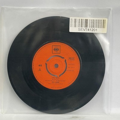 Little Boxes / Mail Myself To You, Pete Seeger Single 7  Vinyl Record