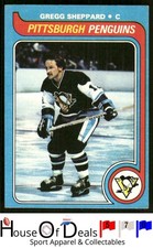 1979-80 Topps #172 Gregg Sheppard Pittsburgh Penguins NHL Hockey Card