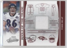 2006 Playoff Absolute Memorabilia Tools of the Trade Red Materials Todd Heap 0a1