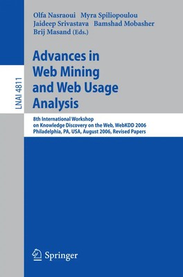Brij Masand (u. a.) | Advances in Web Mining and Web Usage Analysis | Buch | xii