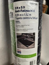 Project Source Indoor (3' x 5') 1/4" Anti-Fatigue Kitchen / Industrial Floor Mat