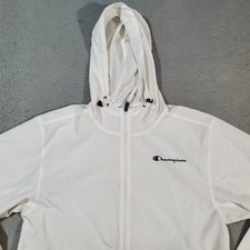 Preços baixos em Champion Branco Corta-vento Casacos, jaquetas e