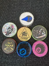 Acrylic and Metal Slammers (Lot of 7)