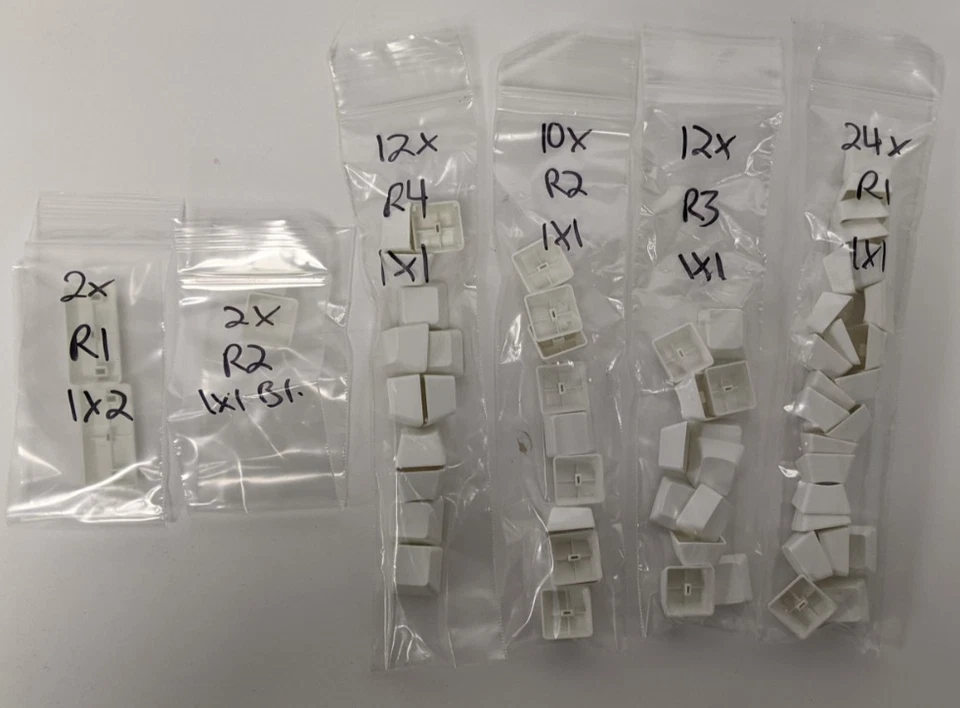 Kit de teclado preónico Massdrop x OLKB R3 placa Matias sin estuche teclas blancas nuevo Foto 4 de 4