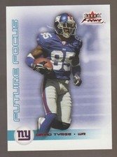 DAVID TYREE Giants 2003 Fleer Focus NUMBERS CENTURY #148 SP RC #059/100 SSP /100
