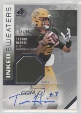 2021 SP Game Used Edition CFL Inked Sweaters 34/99 Trevor Harris #IS-TH Auto 0c3