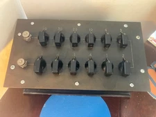 Chicago Apparatus Company Resistance Decade Wood Box Vintage Lab 0-40 OHMS 1930s