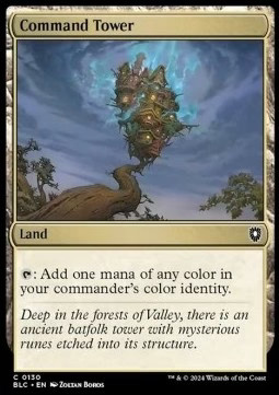 Magic/MTG Command Tower BLC-130 Common Englisch Neu