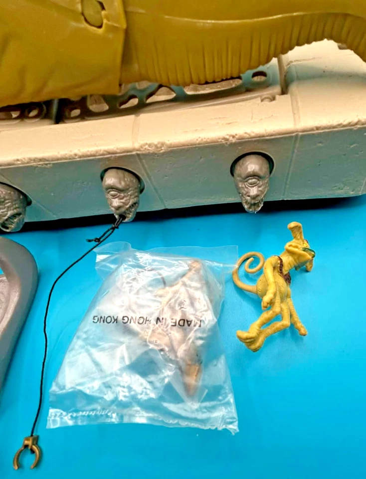 Star Wars 1983 Vintage Jabba The Hutt Playset 100% Completo Original Kenner ROTJ - Imagem 4 de 4