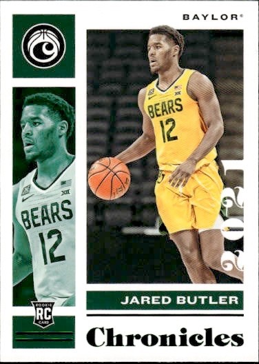 2021 Chronicles Draft Picks Jared Butler RC Red /149 #24 Baylor Bears