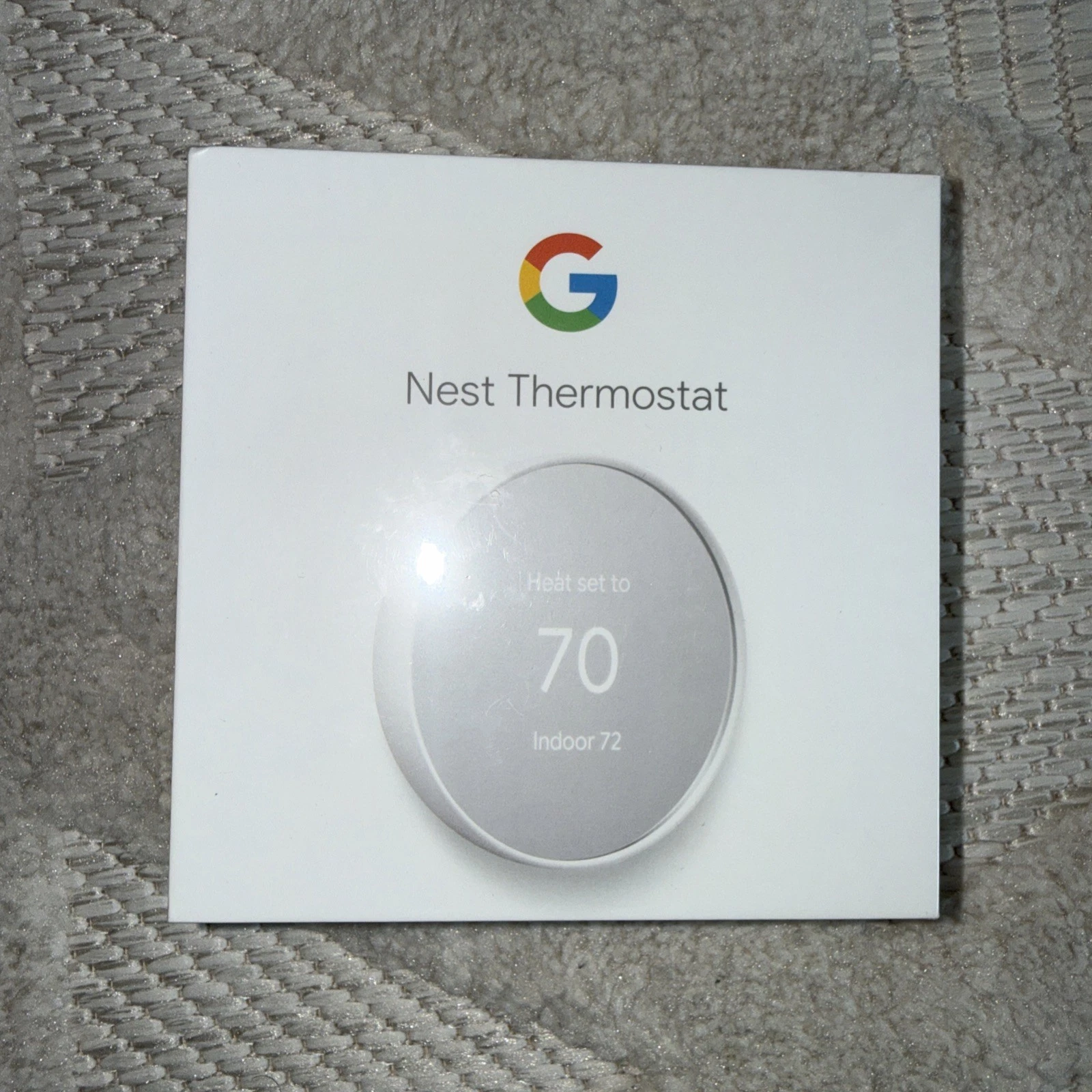 Google Nest Smart Thermostat, Snow - G4CVZ