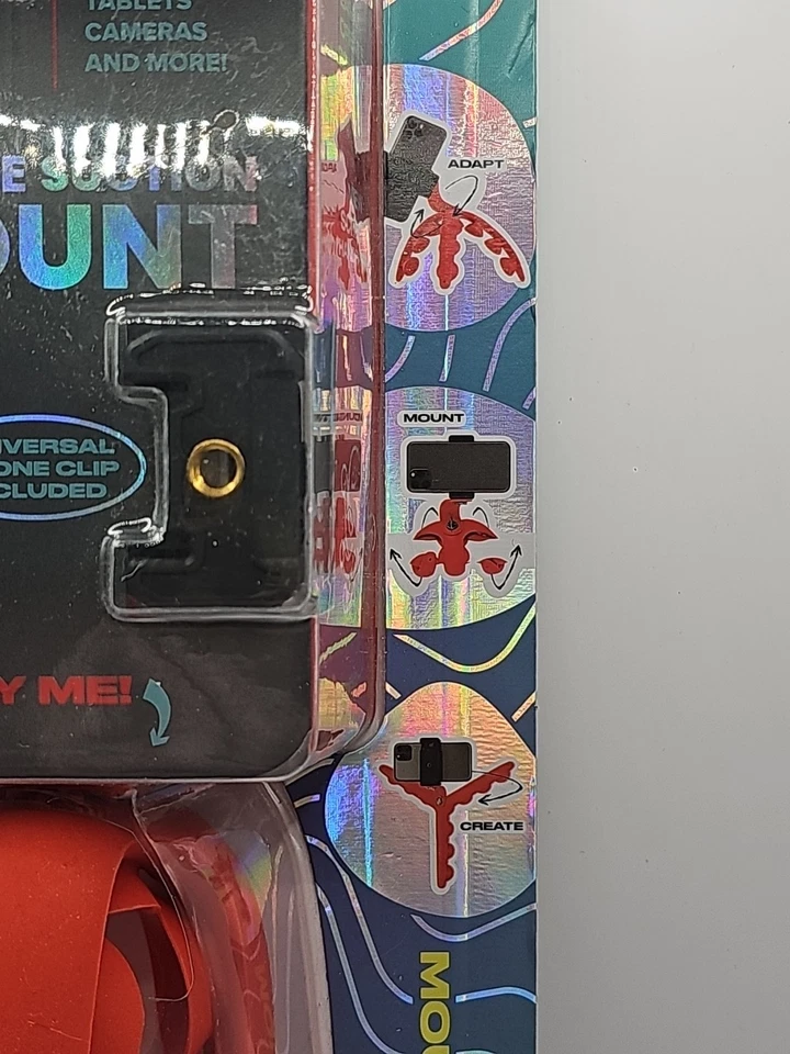 Tenikle Pro Tripod Bendable Flexible Suction Cup Phone and Camera Mount Red - Image 3 of 4