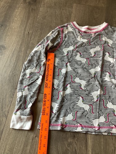Cuddl Duds Youth Girl Thermal Long Sleeve Shirt Pants Set Size M Medium VGUC - Picture 9 of 21
