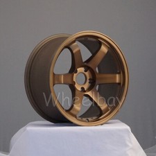 4 Pcs Rota Wheel Grid 18x9.5 5x114.3 38 Full Royal Sport Bronze.