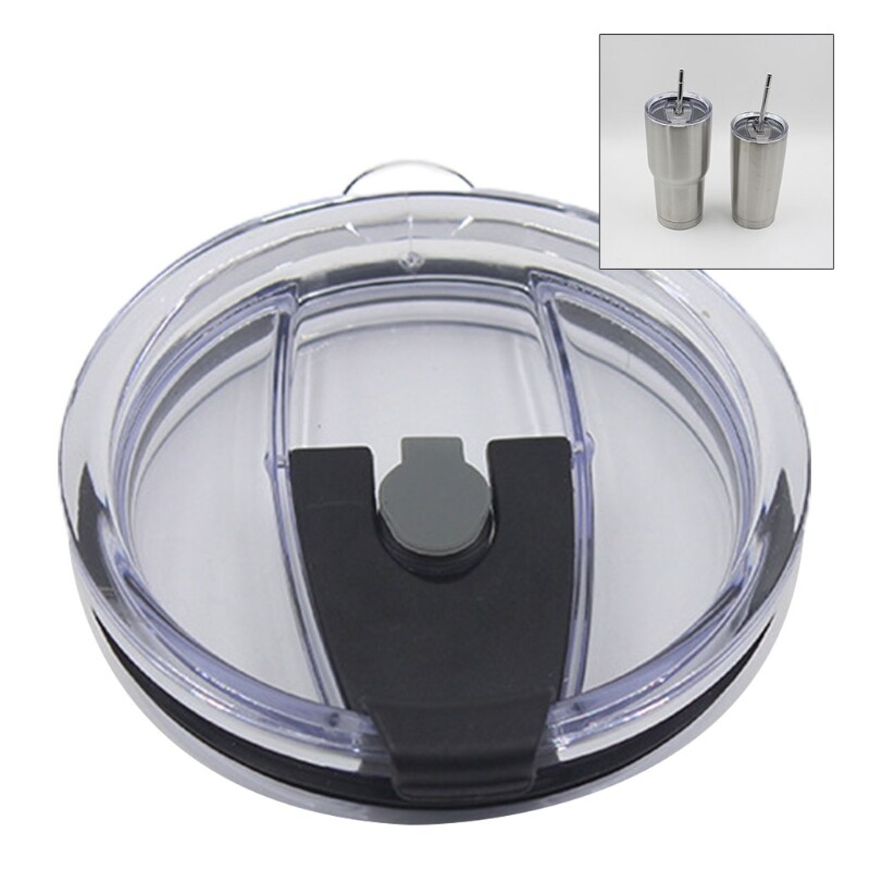 Durable Travel Mug Tumbler Cover Replacement with Straw Hole Design