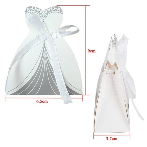 Venta al por mayor Favores de boda Boda Fiesta Favores Cajas Creativo Esmoquin Vestido Groo... - Imagen 6 de 6