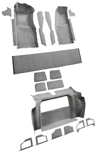 78-82 Chevrolet Corvette Complete Cutpile Replacement Carpet Kit - Choose Color - Picture 4 of 8