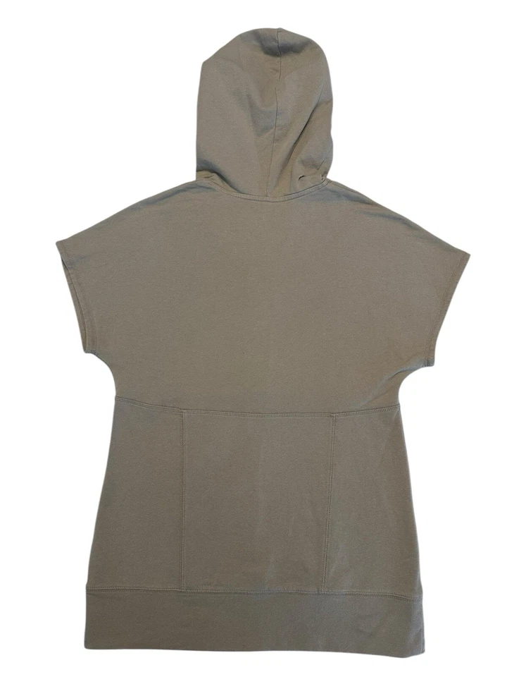 Sudadera con capucha de mujer New York & Company manga corta talla pequeña Foto 2 de 3