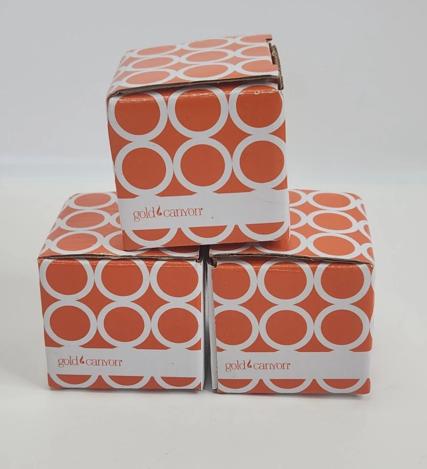 Gold Canyon 青少年金属丝包裹式餐灯支架白色漩涡全新 3 包 83365 — 第 2/4 张图片