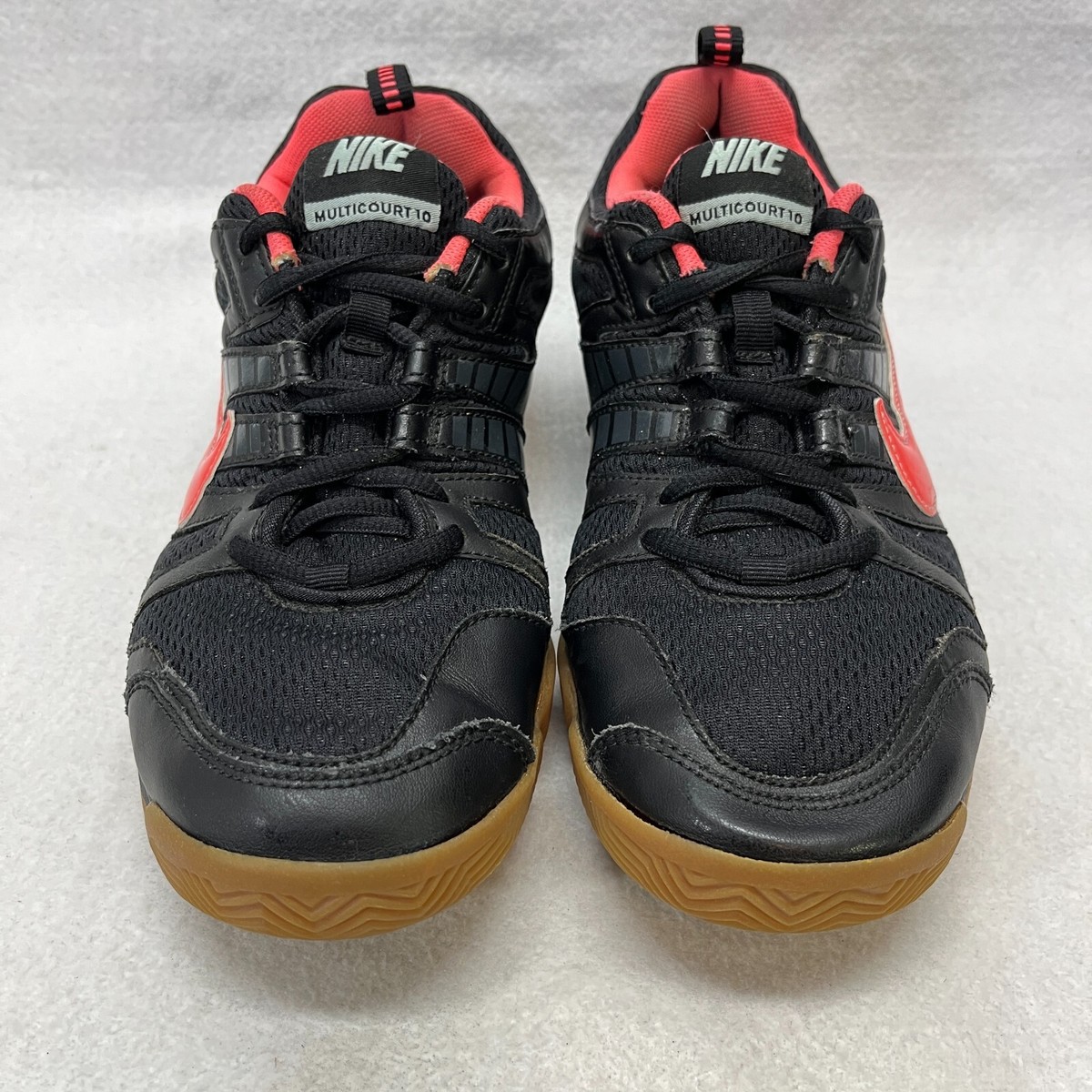 Nike Multicourt 10 Training Shoes Women's US Black Hot Pink