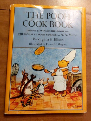 The Pooh Cookbook HB / DJ Virginia Ellison Illustrated Ernest Shepard 1969