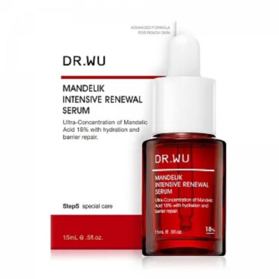 [DR. WU] Mandelik Intensive Renewal Serum mit Mandelsäure 18% 15ml NEU