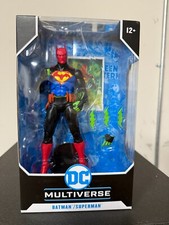 McFarlane Toys DC Multiverse Batman Superman Fusion Platinum Edition Figure